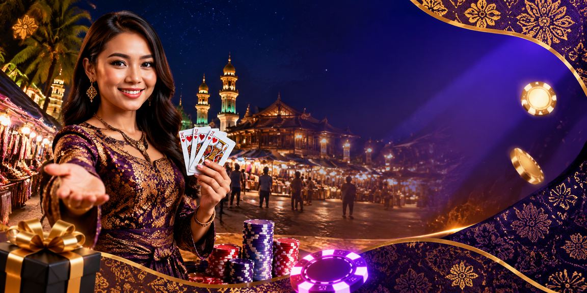 Permainan poker bercorak batik di Kota Bharu