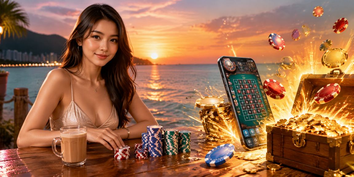 Pengguna Kota Kinabalu membuat deposit ke akaun kasino dalam talian 271 melalui telefon mudah alih